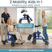 2 Mobility Aids in 1