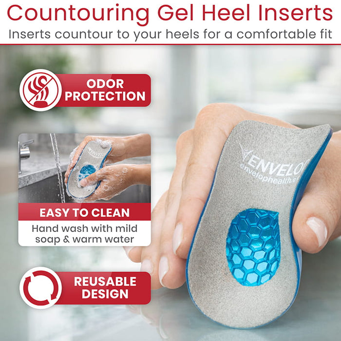 Countouring Gel Heel Inserts
