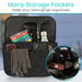 Many Storage Pockets
