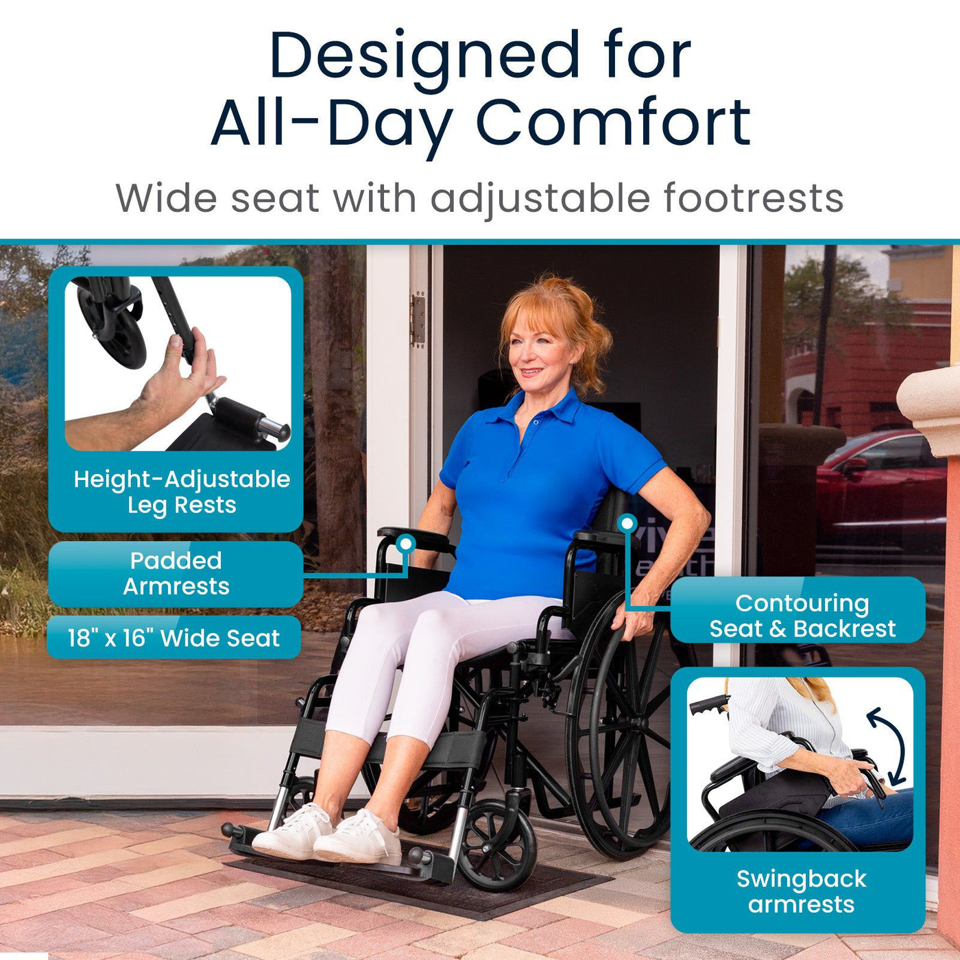 Core Wheelchair - Reliable Transportation — Vive Health