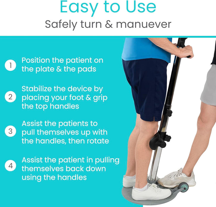 Stand Assist Transfer Disc - Patient Mobility Assist — Vive Health