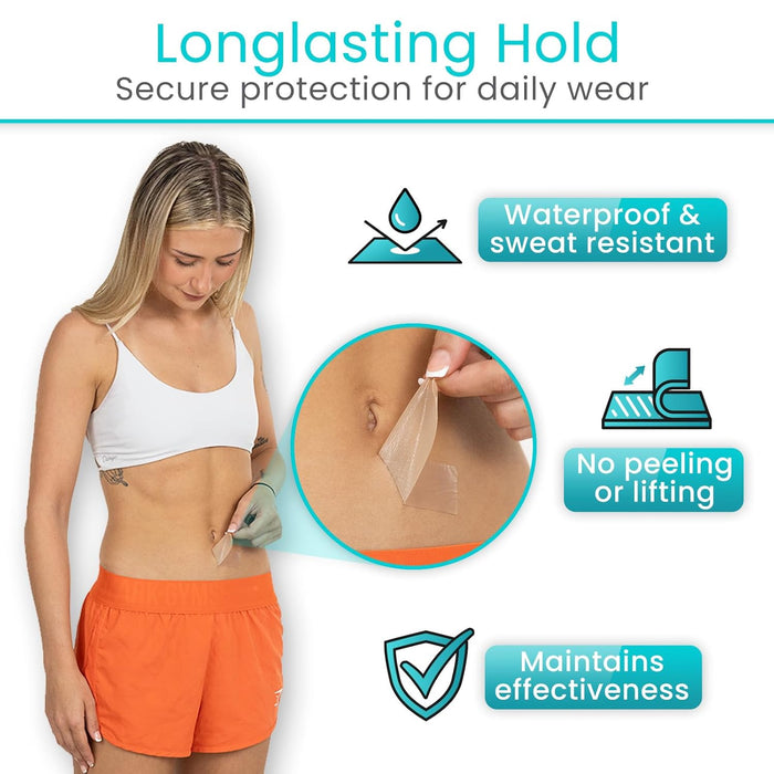 Secure protection for daily wear. No peeling or lifting - waterproof and sweat resistant.