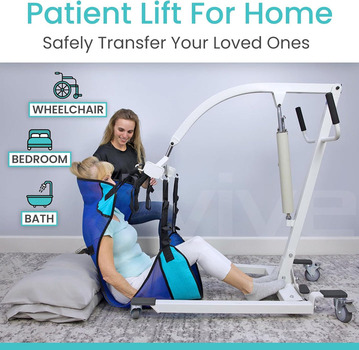 foot pedal lift hydraulic adjustable patient transfer chair Hydraulic Patient Lift