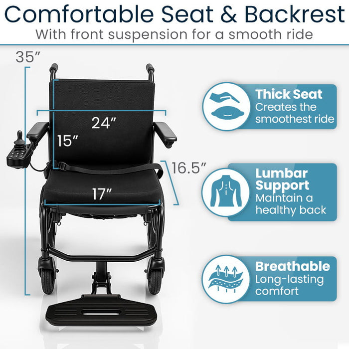 Comfortable Seat & Backrest