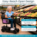 Easy-Reach Open Design