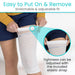 easy to put on & remove - stretchable & adjustable fit
