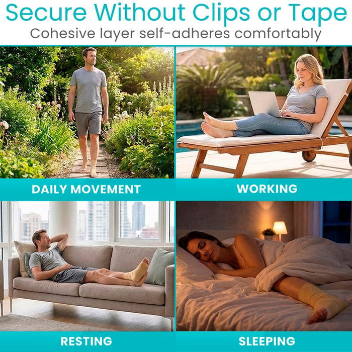 Secure Without Clips or Tape