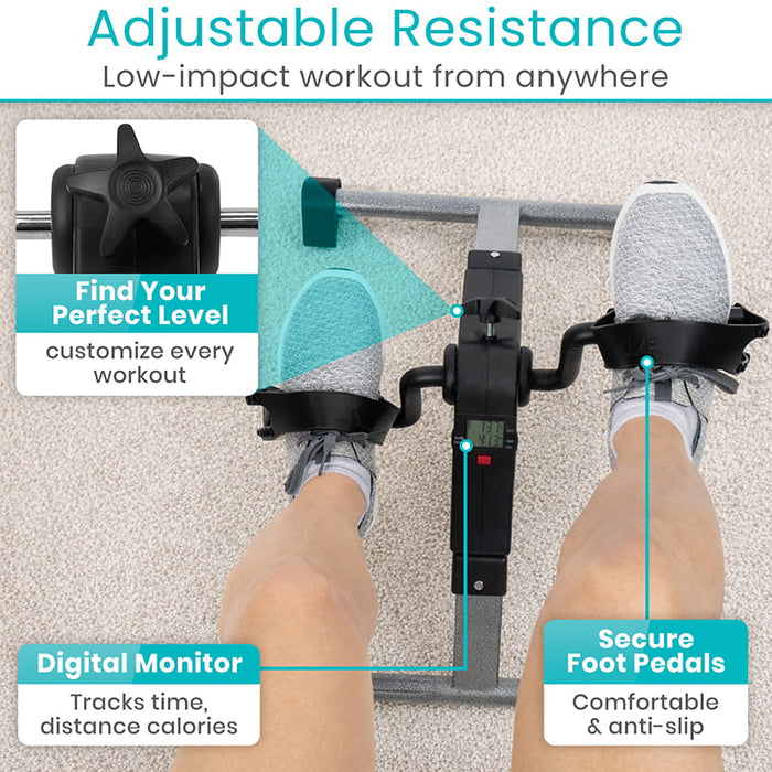 impact pedaling Under Desk Bike