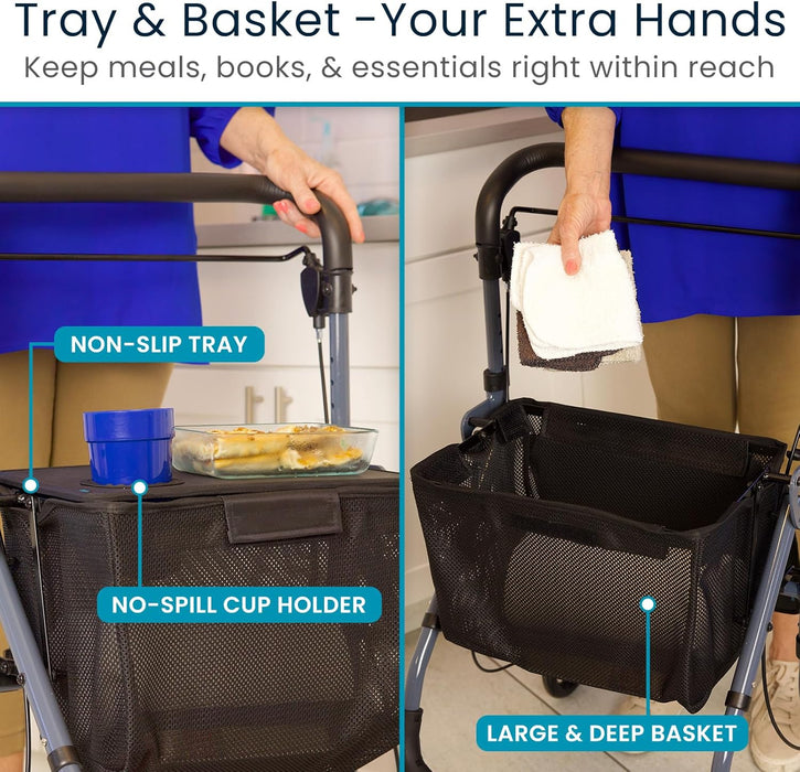 Keep meals, books, & essentials within reach