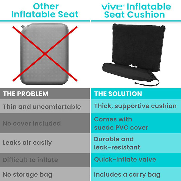 Vive Inflatable Seat Cushion