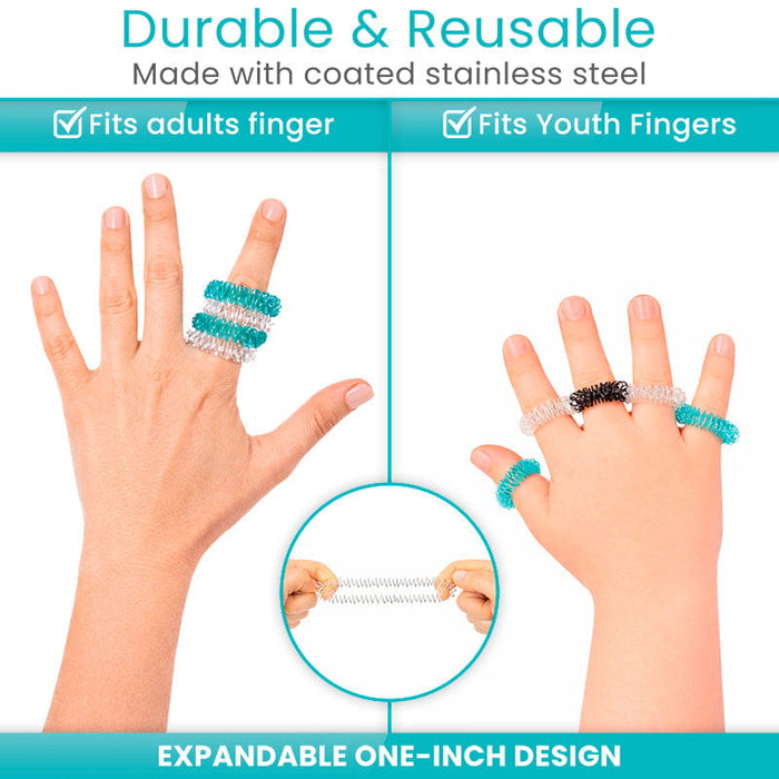 Sensory Rings - Spiky Fidget Toy Vive Health Sensory Rings - Spiky Fidget Toy Vive Health