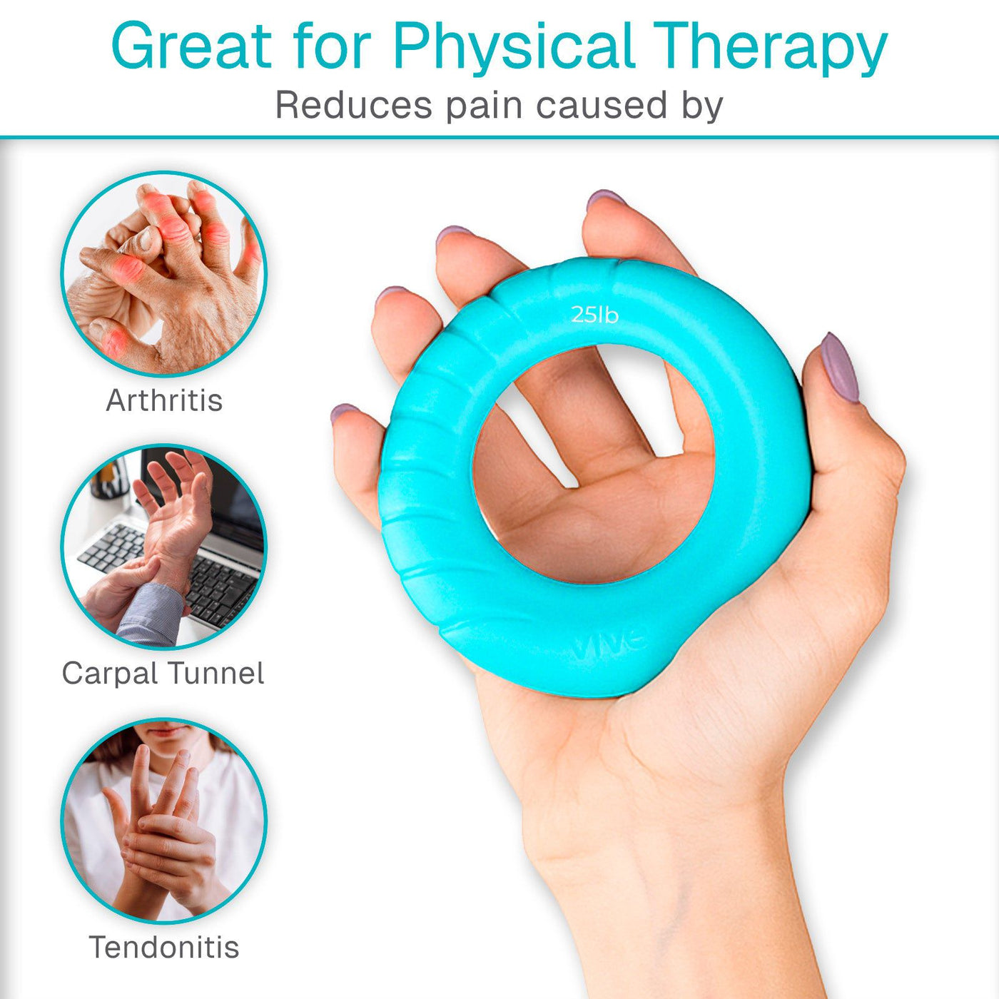 Ergonomic Ring Grips - Arthritis Treatment — Vive Health