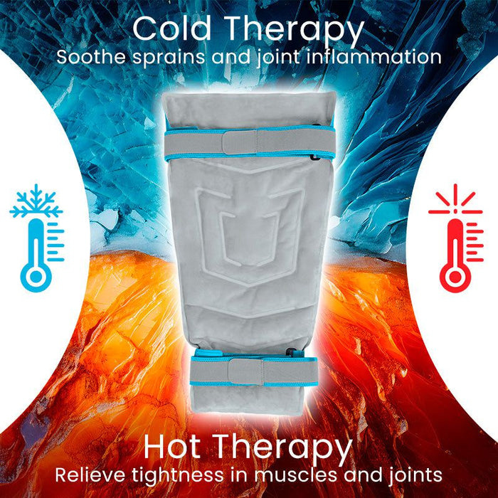 Blue Cold Leg Hot and Cold Full Leg Ice Pack — Vive Health
