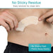 no sticky residue - easy removal for clean skin
