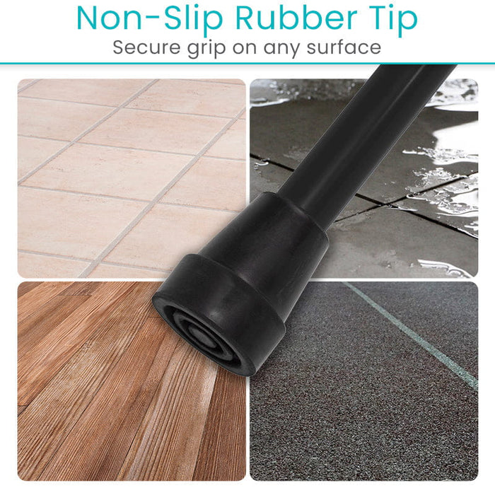 Non-Slip Rubber Tip