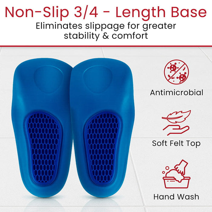 Non-Slip 3/4 Length Base