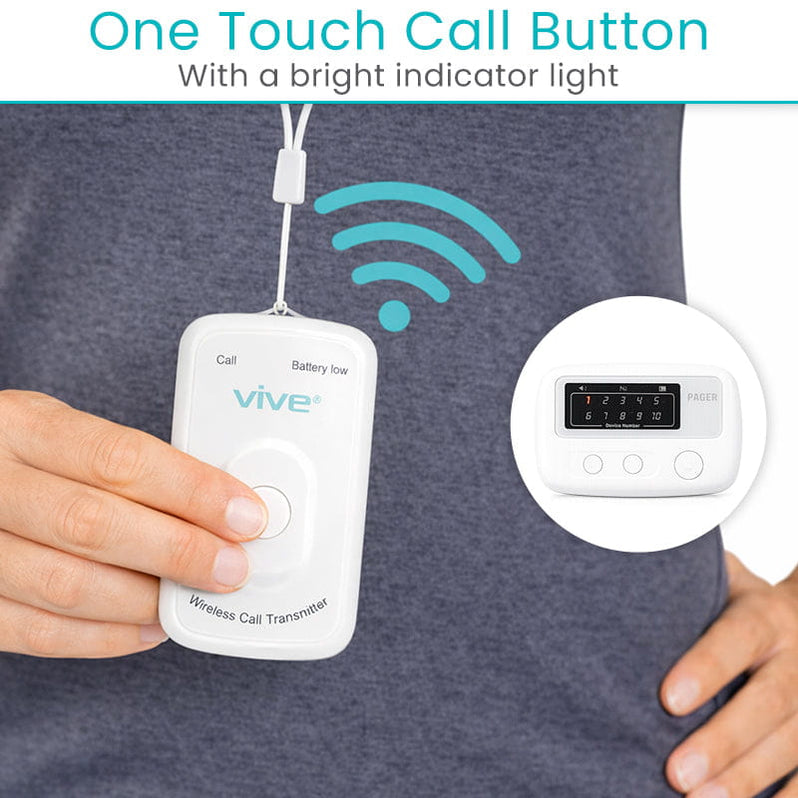 Call Button With Pager - Easily Call For Assistance — Vive Health