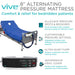 8" alternating pressure mattress