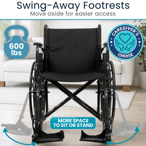Swing-Away Footrests