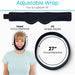 Adjustable for head circumference up to 27"