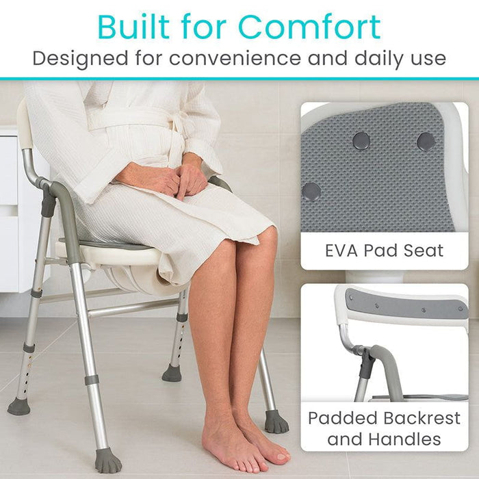 EasyRinse Shower Chair