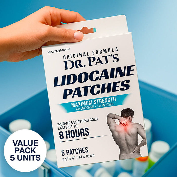 Dr. Pat's Lidocaine Patches 5 Units