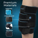 knee ice pack wrap