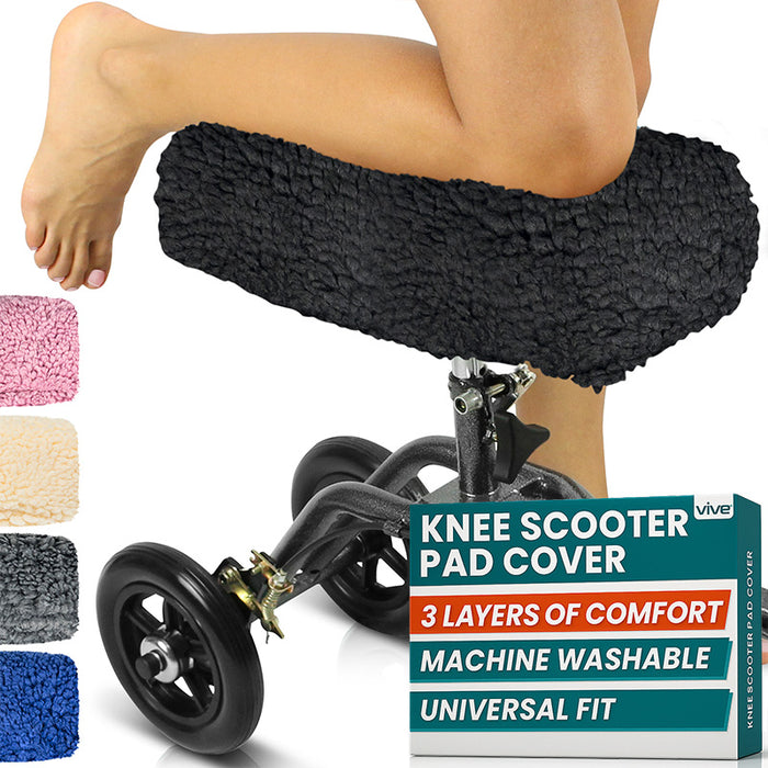 Sheepskin Knee Walker Pad