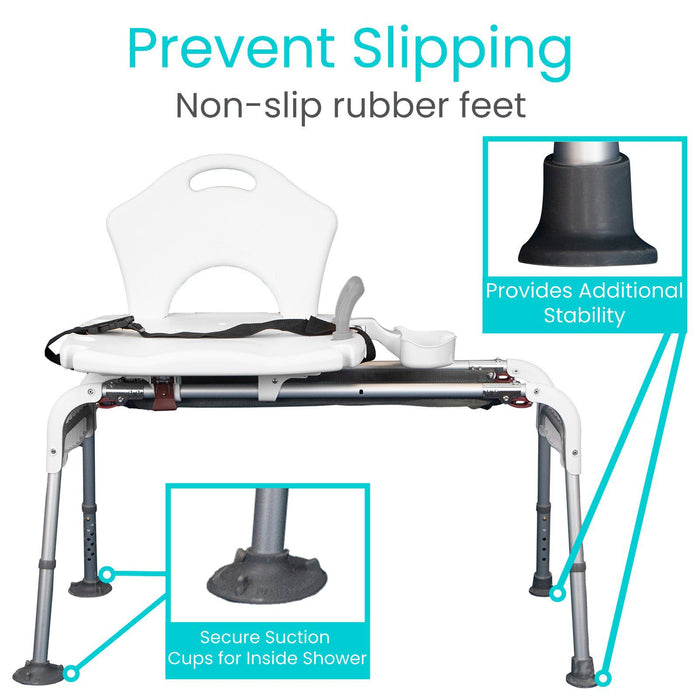 Sliding Shower Chair — Vive Health