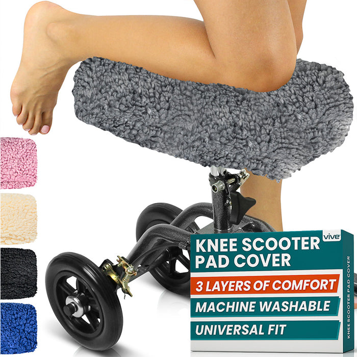 Sheepskin Knee Walker Pad