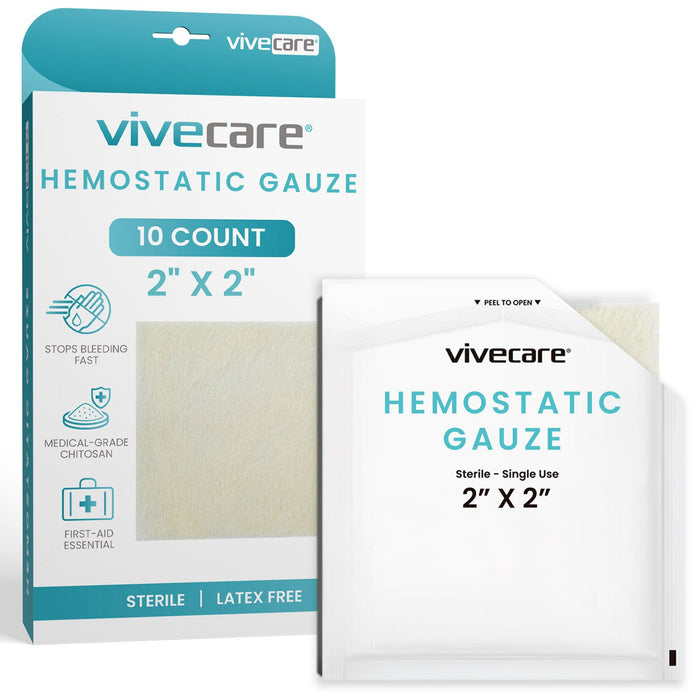 hemostatic wound dressing QuikClot EMS 4 x 4 Hemostatic Gauze