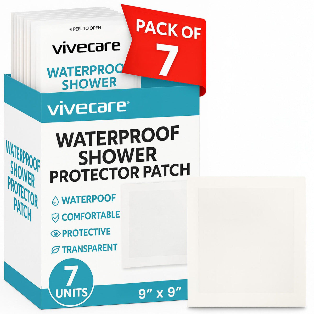 Waterproof Shower Protector Patch - Dry Barrier — Vive Health