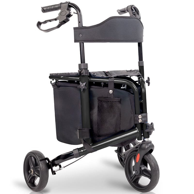 Tri-Rollator with Seat - Lightweight Mobility Aid — Vive Health