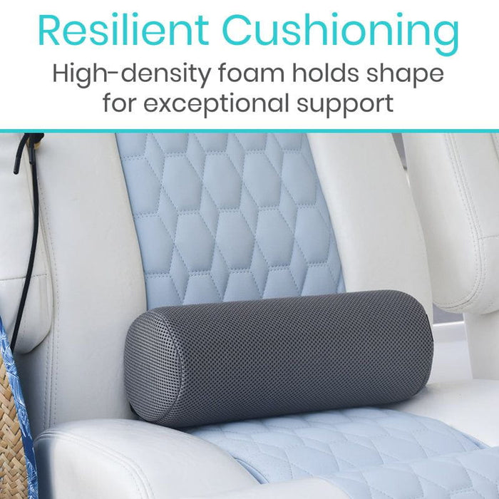 Lumbar Pillow Roll Lower Back Support for Chair Car — Vive Health
