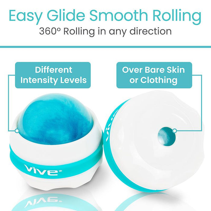Massage Roller Ball - Trigger Point Massager Vive Health Massage Roller Ball - Trigger Point Massager Vive Health