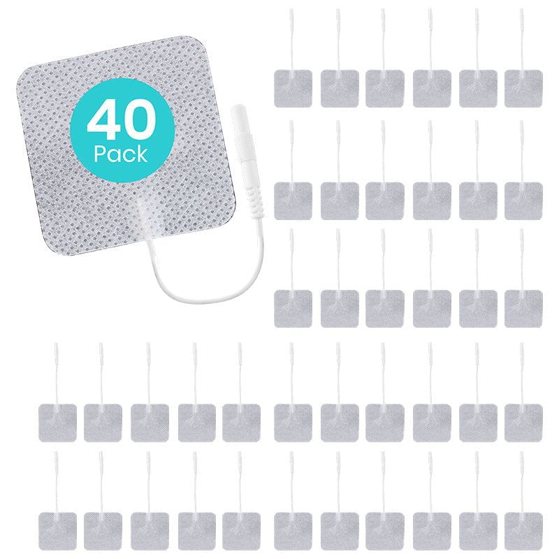 Small Size Tens Unit Muscle Stimulator Replacement Electrodes Pads Pre  Gelled