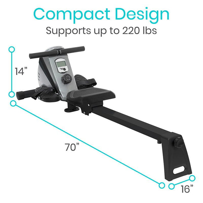 Rowing Machine - Seated Exercise Workout Equipment — Vive Health