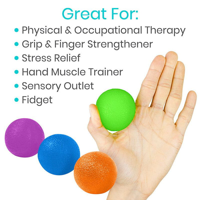 Hand Exercise Ball Forearm Finger Strengthening — Vive Health