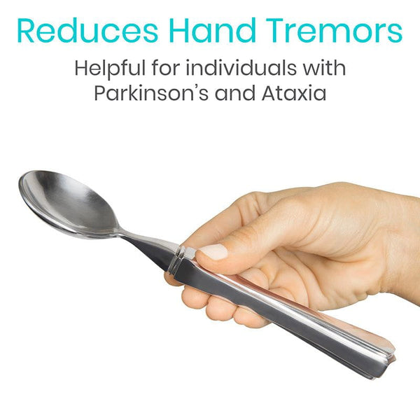 Weighted Utensil Set for Eating & Parkinson's Tremors Vive Health