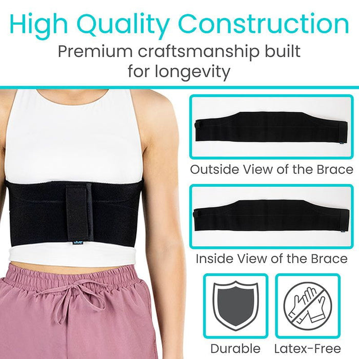 Upper Rib Support Rib Brace - Torso Support — Vive Health