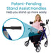 Patent-Pending Stand Assist Handles