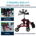 2 Mobility Aids in 1