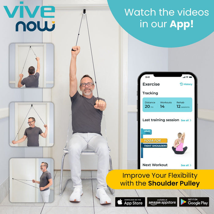 Shoulder Rehab Over The Door Pulley Exerciser Shoulder Pulley Over