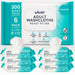 300 count single use adult washcloths