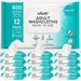 600 count single use adult washcloths
