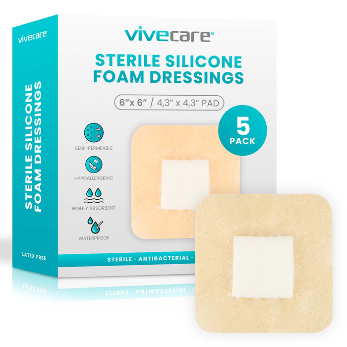Silicone Foam Dressing Vive Health Silicone Foam Dressing Vive Health