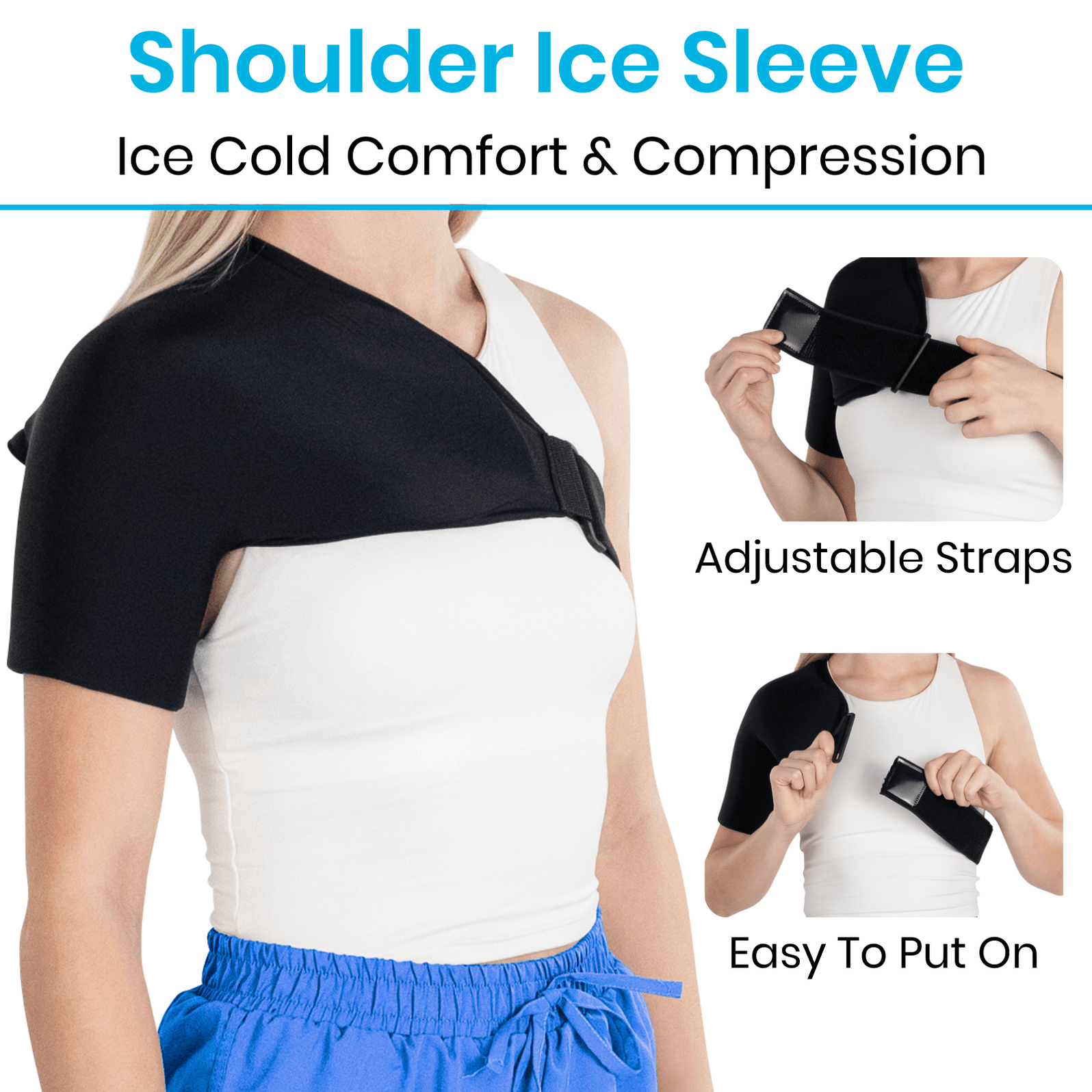 Hot and Cold Shoulder Sleeve - Pain Relief — Vive Health