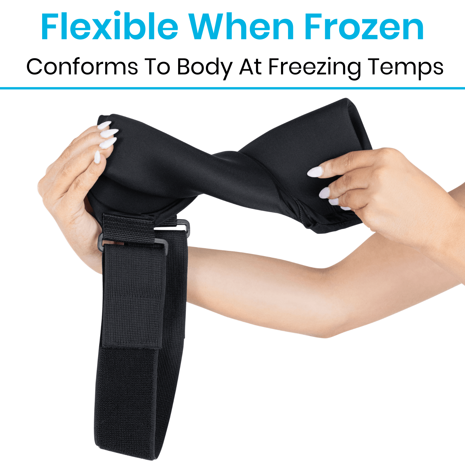 Flexible when frozen