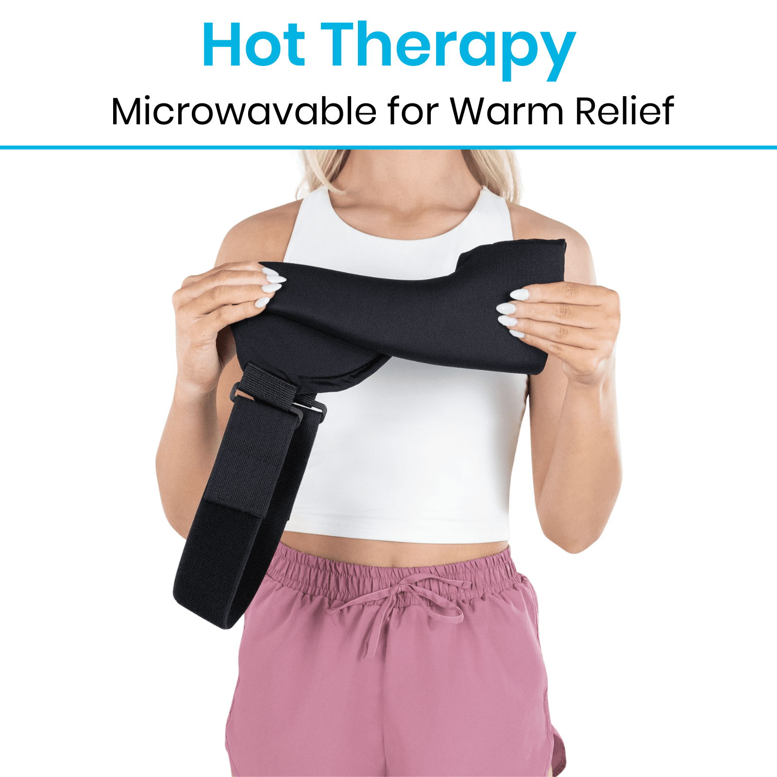 Microwave for warm relief