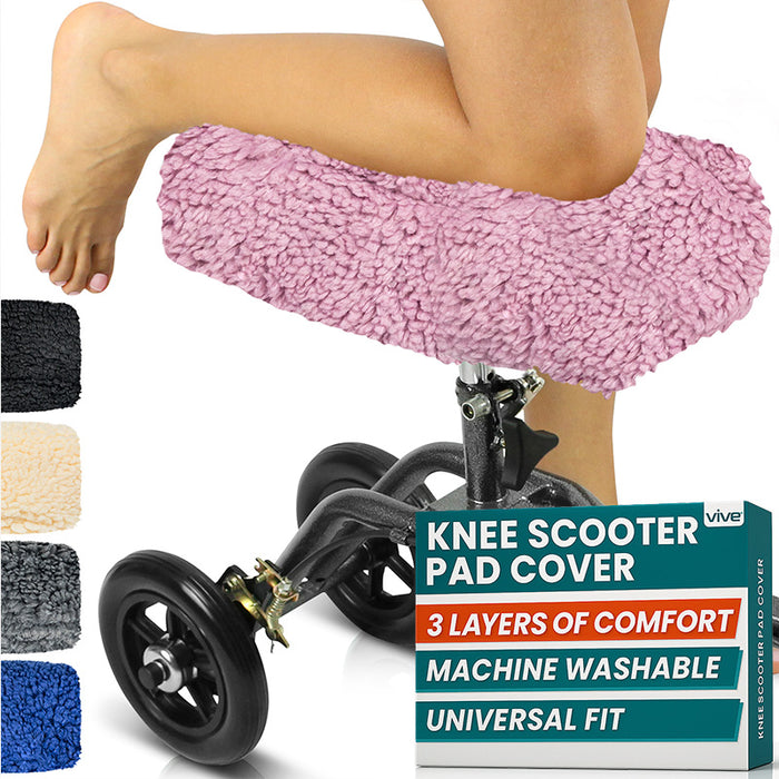 Sheepskin Knee Walker Pad